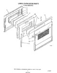 Diagram for 06 - Upper Oven Door