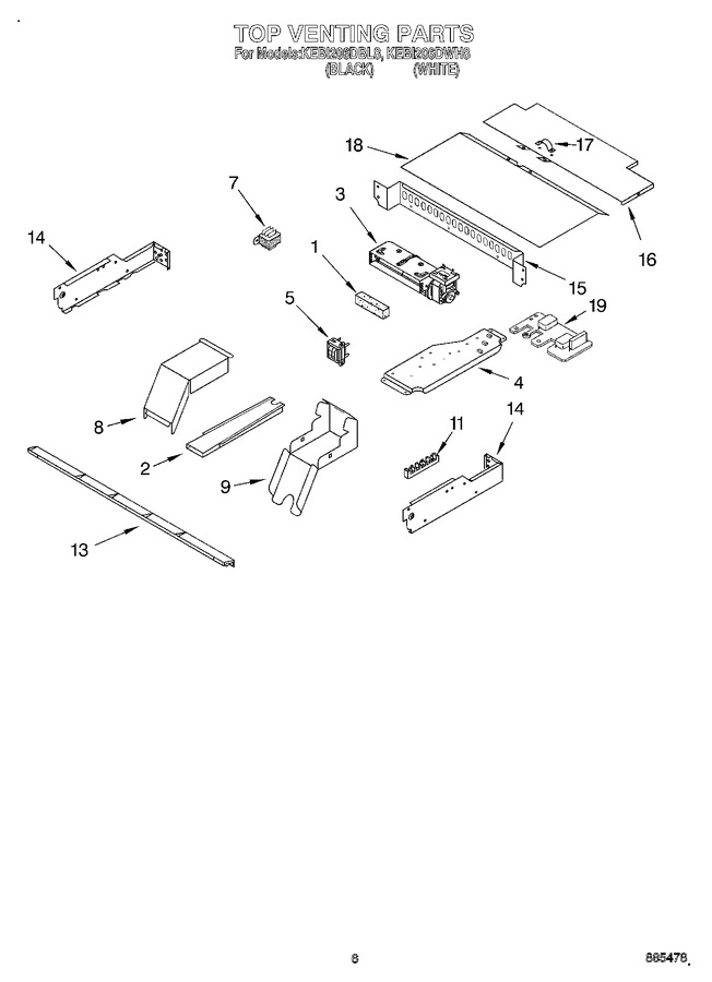 Diagram for KEBI206DWH8