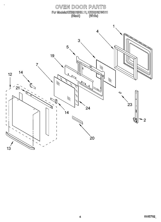 Diagram for KEBI276DWH11