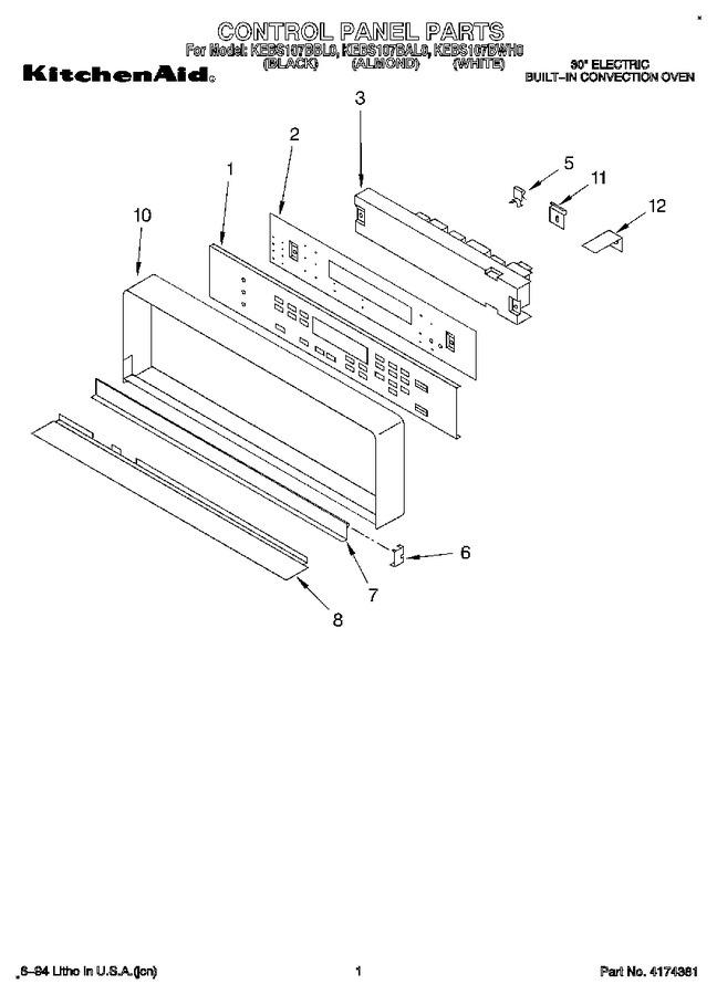 Diagram for KEBS107BWH0