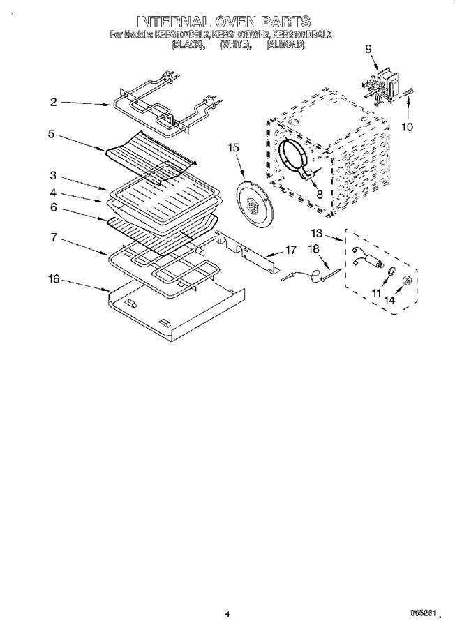 Diagram for KEBS107DAL2