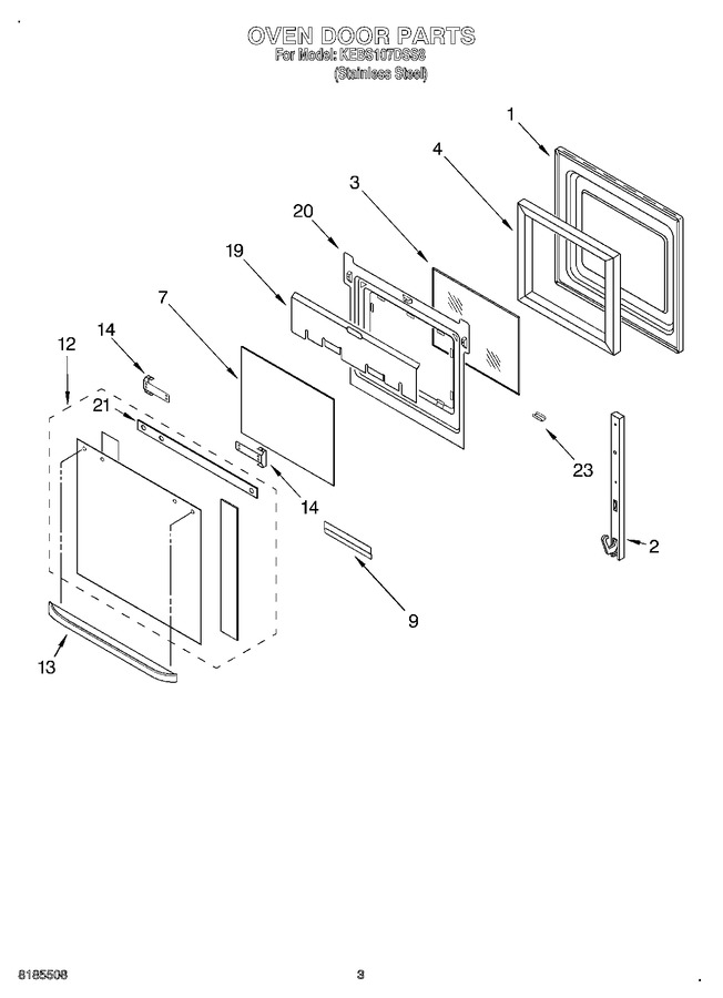 Diagram for KEBS107DSS8