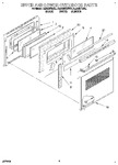 Diagram for 06 - Upper And Lower Oven Door