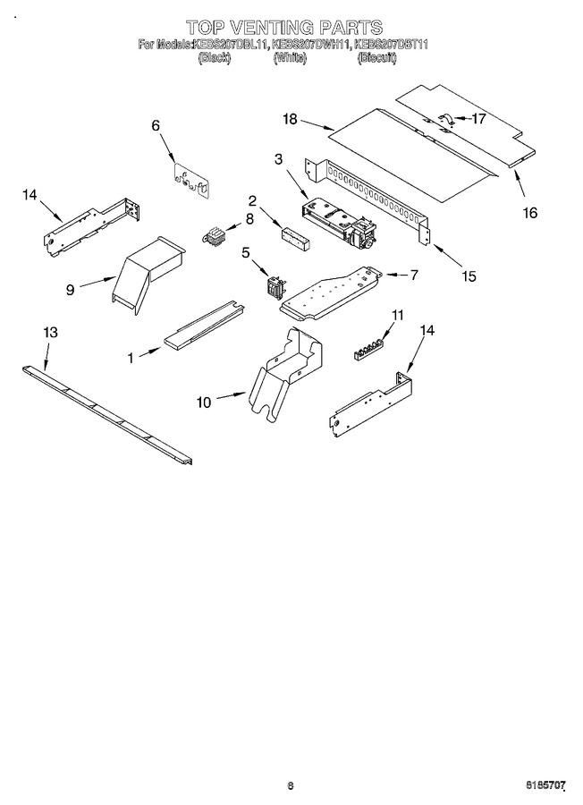 Diagram for KEBS207DBL11
