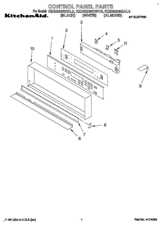 Diagram for KEBS208BWH0