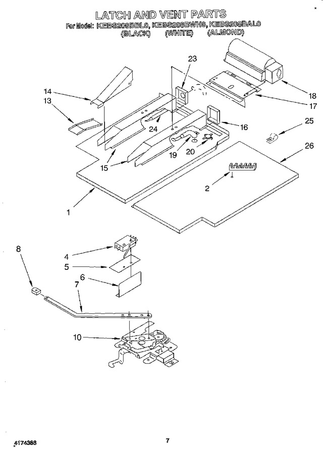 Diagram for KEBS208BWH0