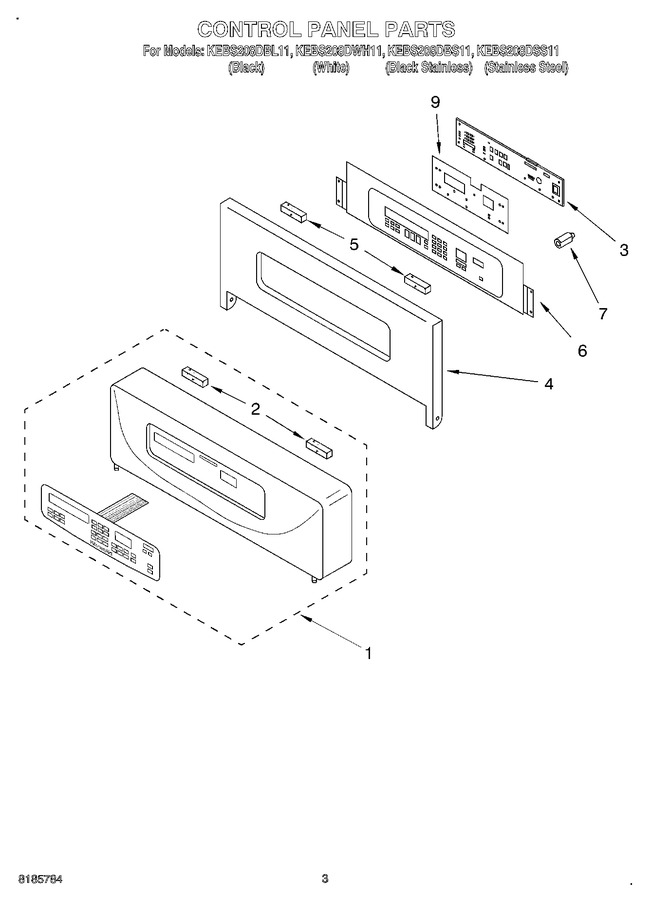 Diagram for KEBS208DWH11