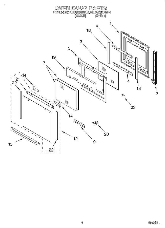 Diagram for KEBS208DWH4