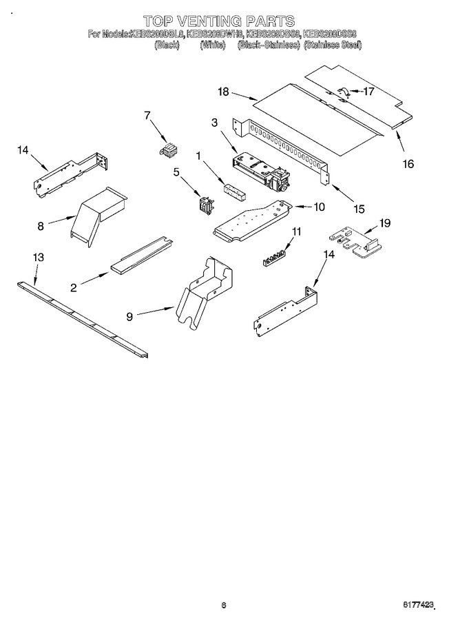 Diagram for KEBS208DBS8