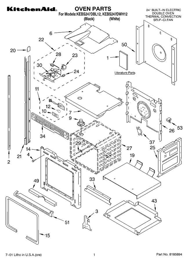 Diagram for KEBS247DBL12