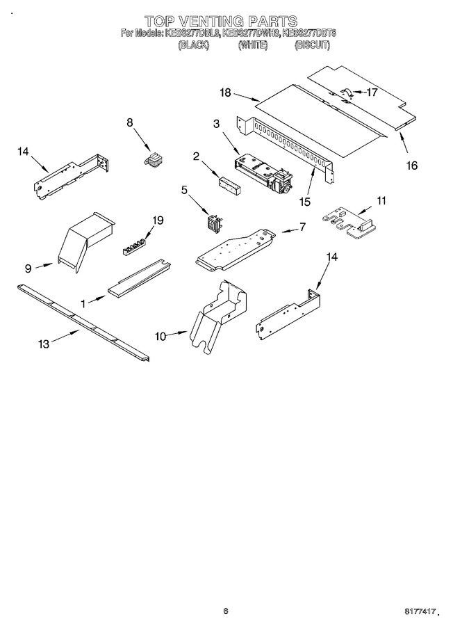 Diagram for KEBS277DBL8