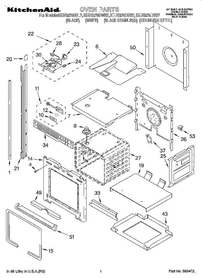 Diagram for KEBS277DWH7
