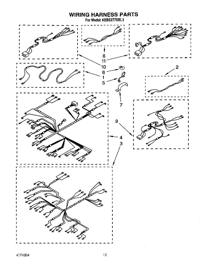 Diagram for KEBS277XWH3