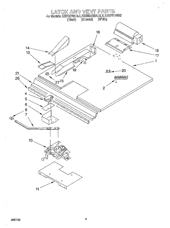 Diagram for KEBS278BWH3