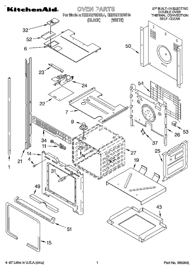 Diagram for KEBS278DWH4