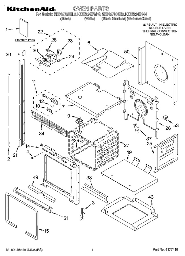 Diagram for KEBS278DBL8