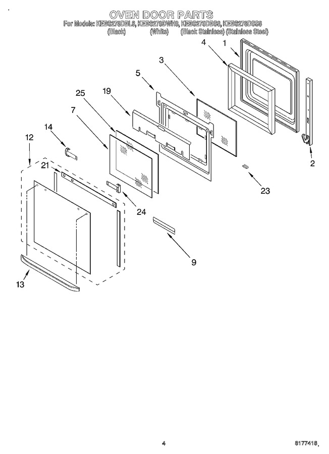 Diagram for KEBS278DWH8