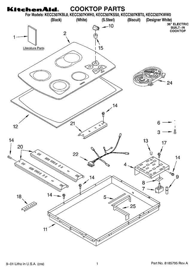Diagram for KECC507KBL0