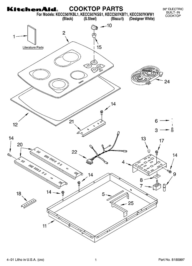 Diagram for KECC507KBL1