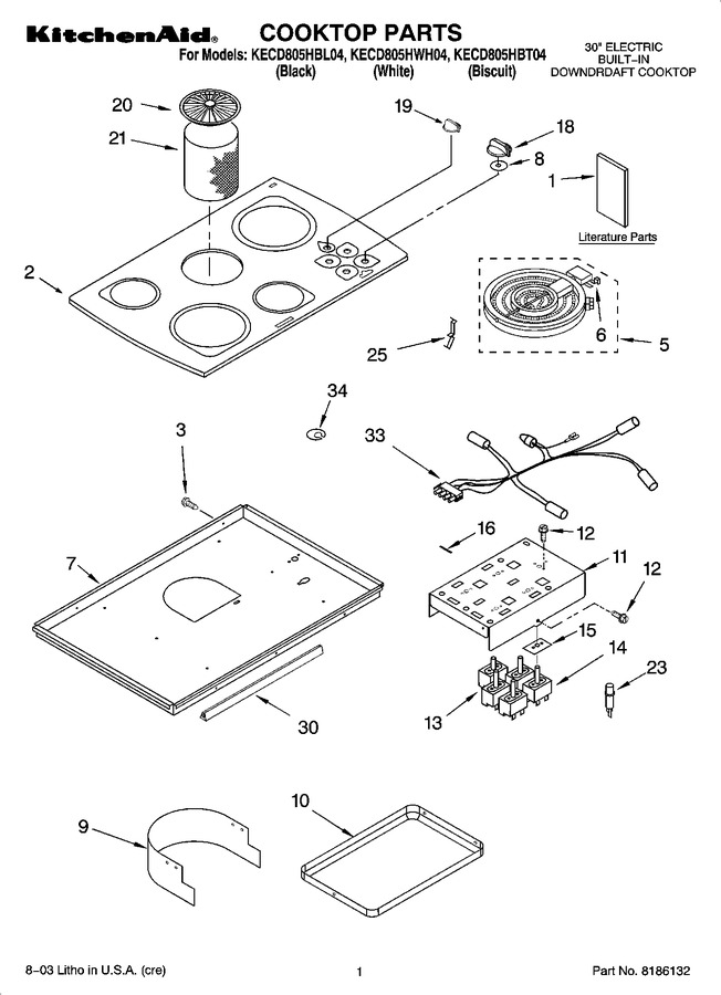 Diagram for KECD805HBL04