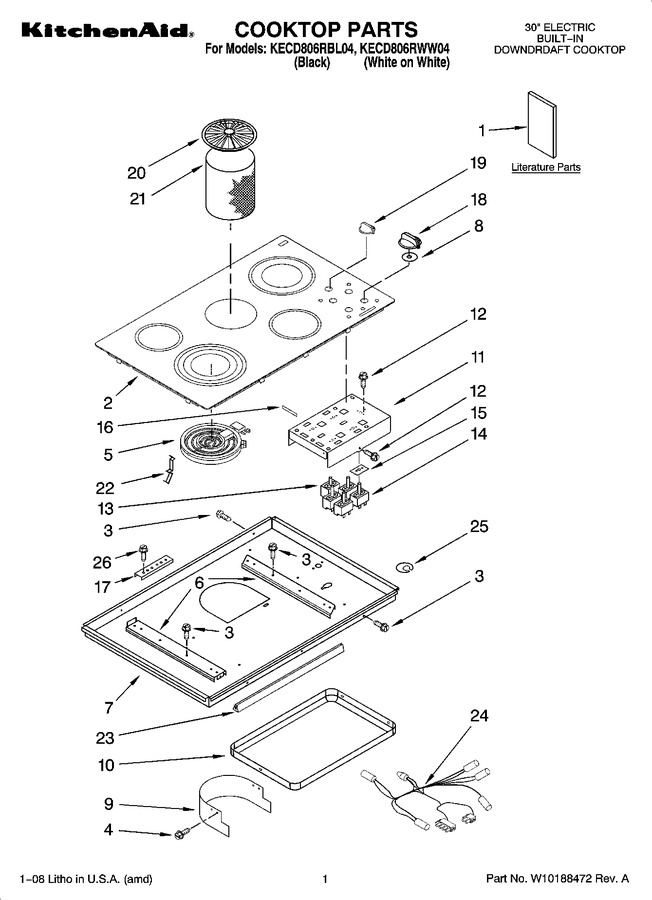 Diagram for KECD806RWW04