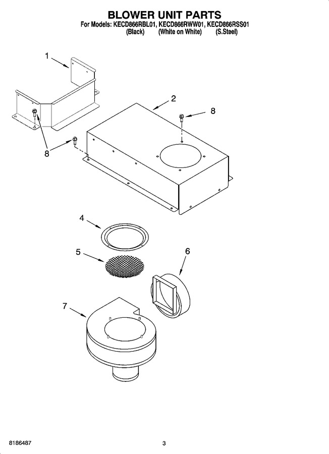 Diagram for KECD866RWW01