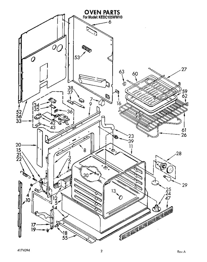 Diagram for KEDC105WBL0