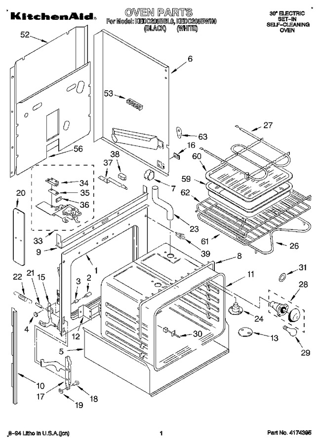 Diagram for KEDC205BWH0