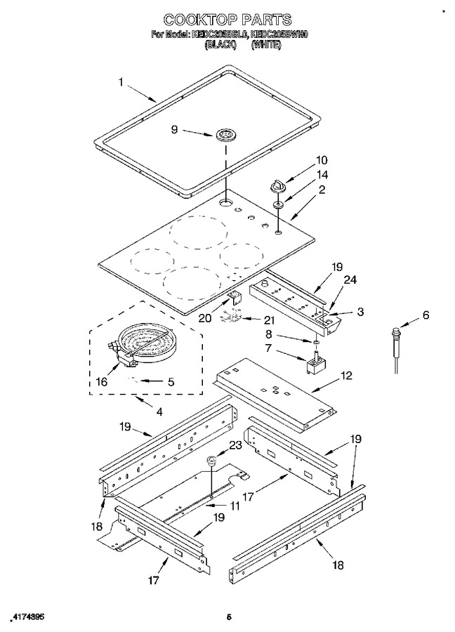Diagram for KEDC205BBL0