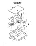 Diagram for 05 - Cooktop, Lit/optional