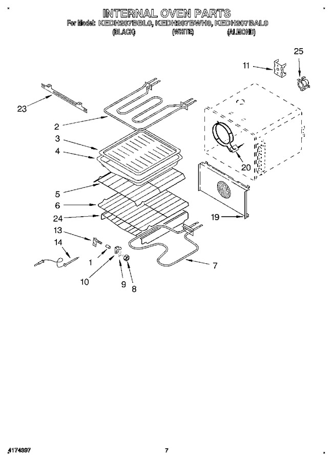 Diagram for KEDH207BWH0