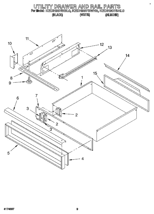 Diagram for KEDH207BWH0