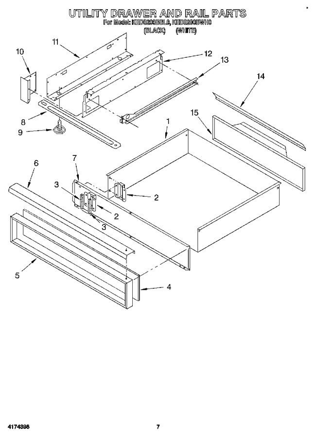 Diagram for KEDS200BWH0