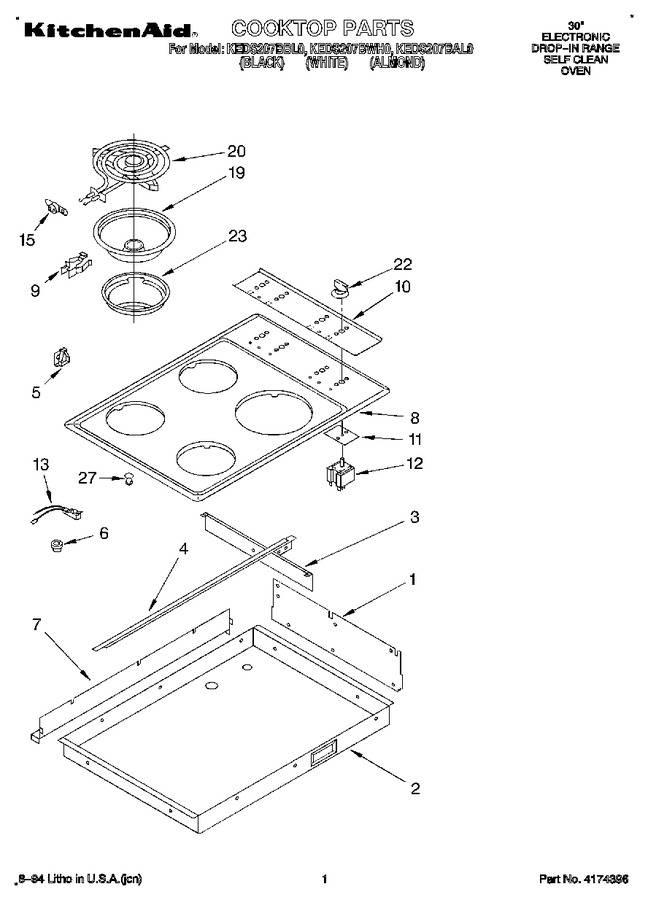 Diagram for KEDS207BWH0