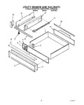 Diagram for 06 - Utility Drawer And Rail