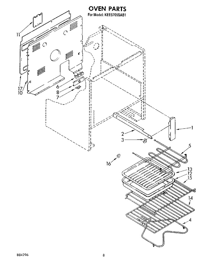 Diagram for KEES705SWB1