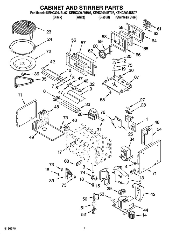 Diagram for KEHC309JWH07