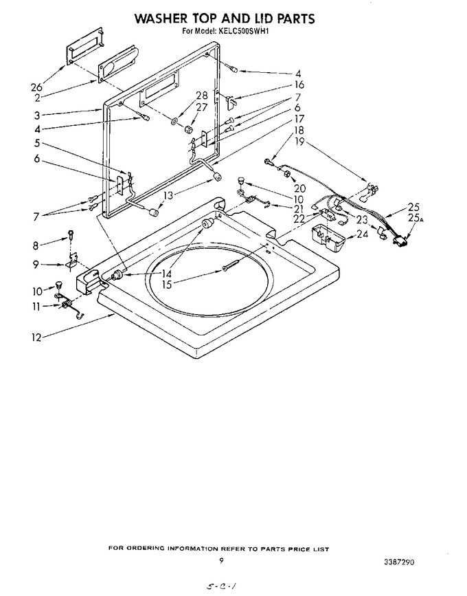 Diagram for KELC500SWH1