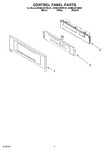 Diagram for 03 - Control Panel Parts