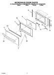 Diagram for 09 - Microwave Door Parts, Optional Parts (not Included)