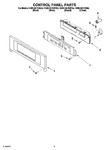 Diagram for 02 - Control Panel Parts