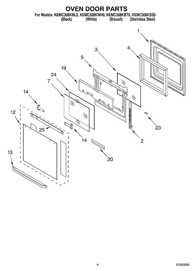Diagram for KEMC308KSS0