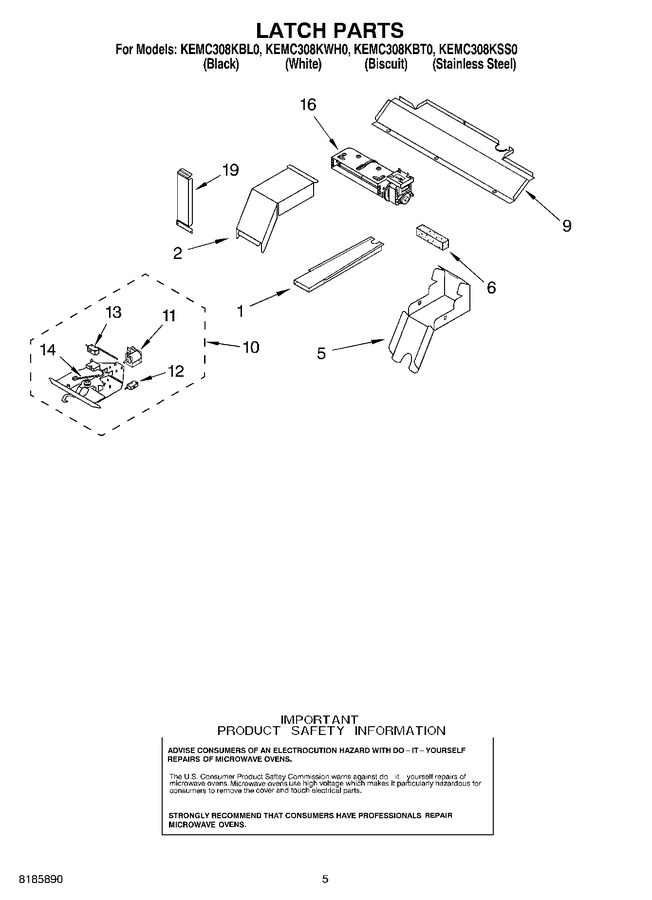 Diagram for KEMC308KSS0