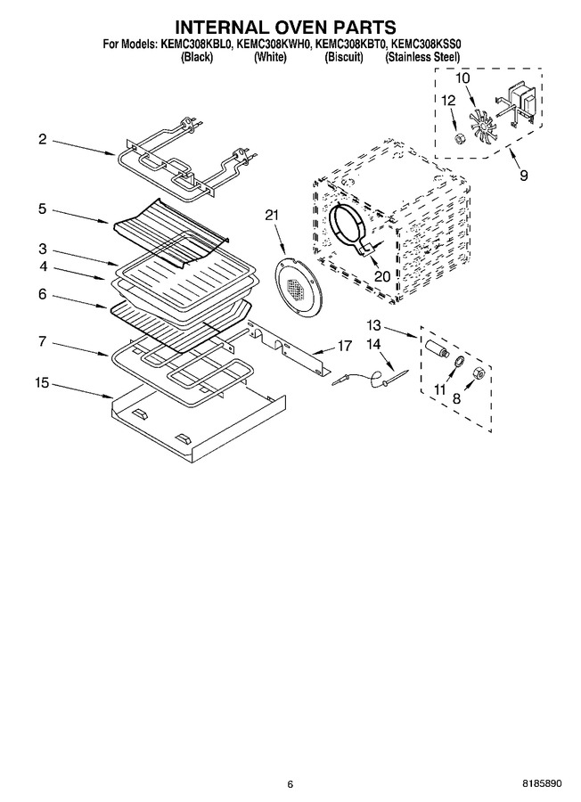 Diagram for KEMC308KSS0