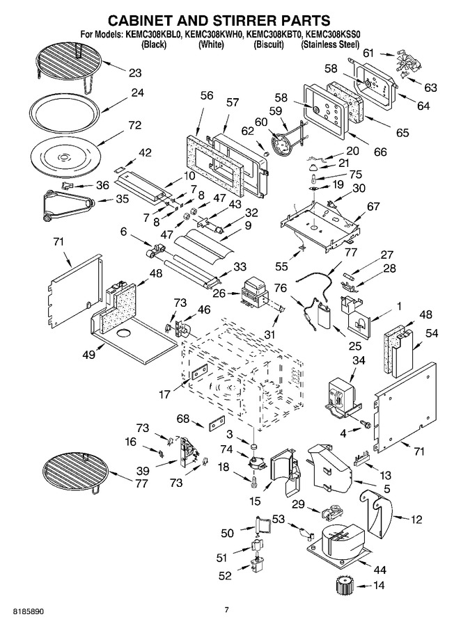 Diagram for KEMC308KSS0