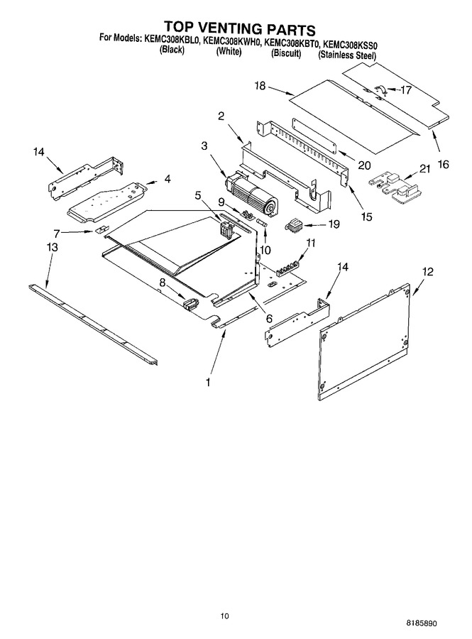 Diagram for KEMC308KSS0