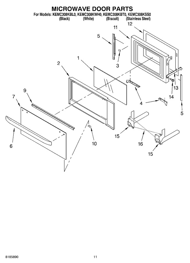 Diagram for KEMC308KSS0