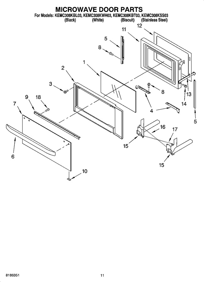 Diagram for KEMC308KWH03
