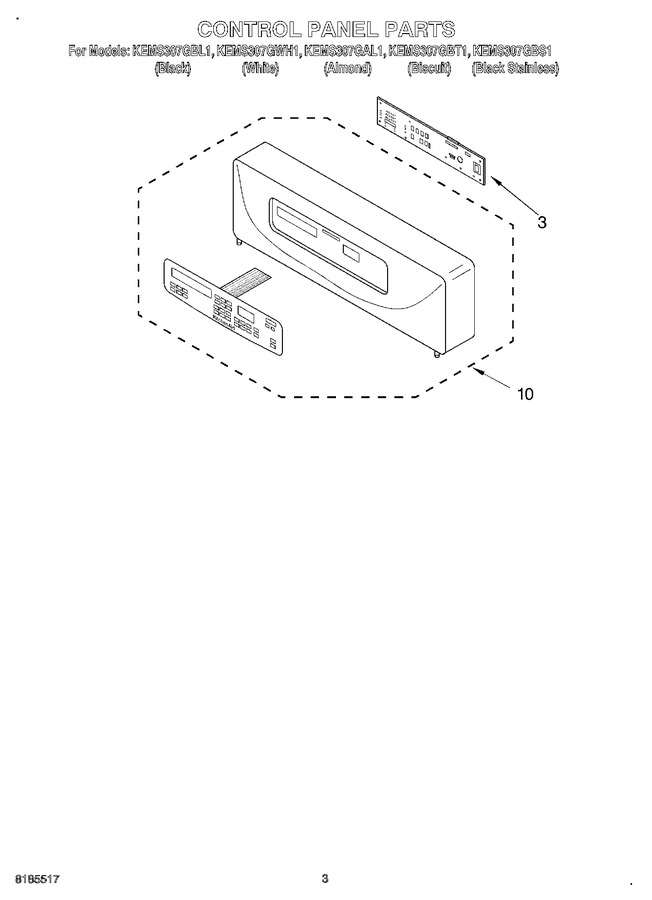 Diagram for KEMS307GWH1