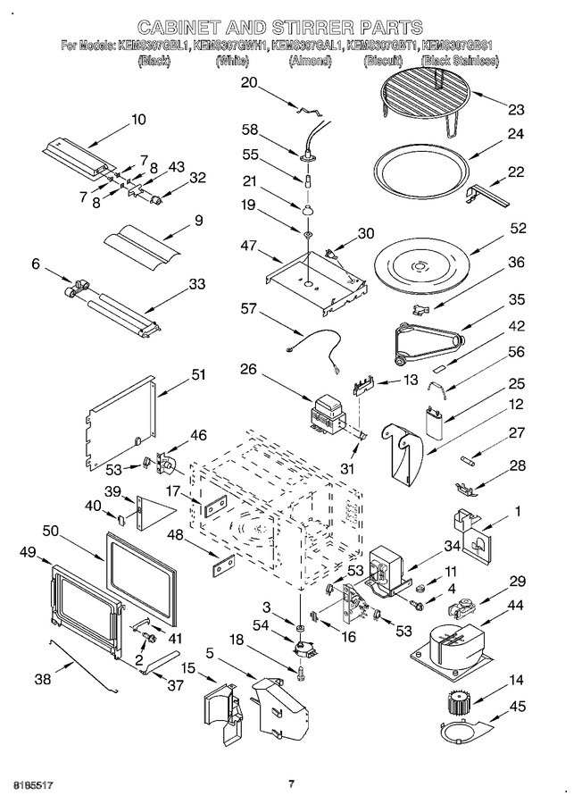 Diagram for KEMS307GWH1